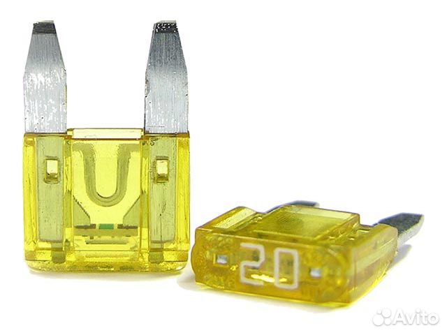 Предохранитель флажковый мини 20 А 50 шт. Goodyear