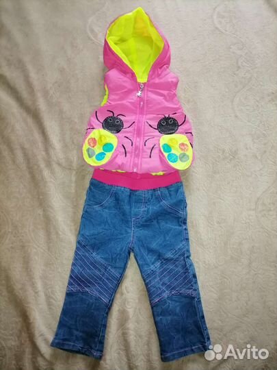 Вещи для девочки 1-2 года, 2 пакета