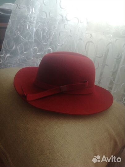Шляпа фетровая женская