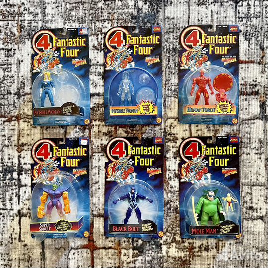 Фигурки Fantastic Four Toy Biz Marvel