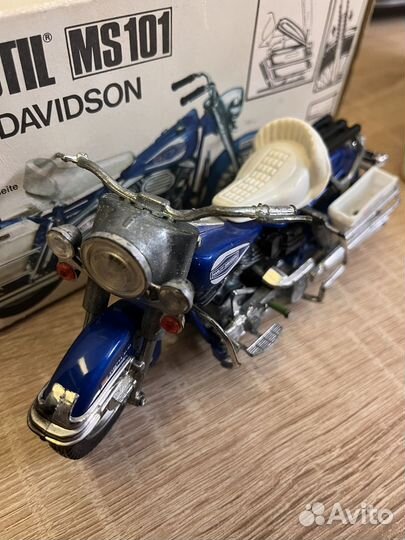 Модель мотоцикла harley davidson 1972 г