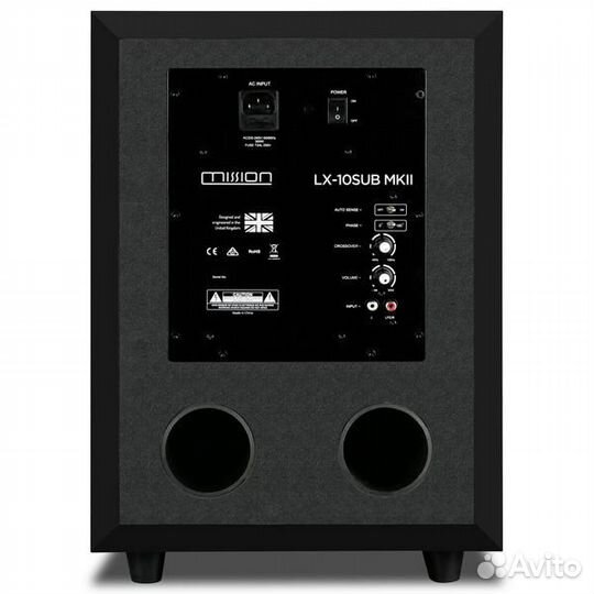 Активный сабвуфер Mission LX-10 SUB mkii Lux Black