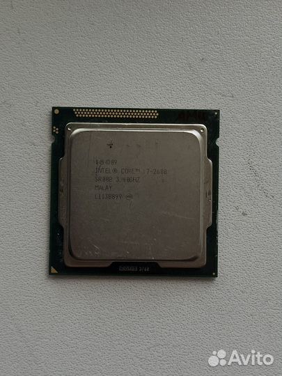 Intel i7 2600+Кулер+Asus p8h61-m Le+DDR 3 8 gb