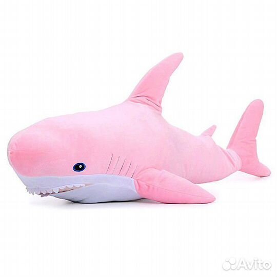 Мягкая розовая акула