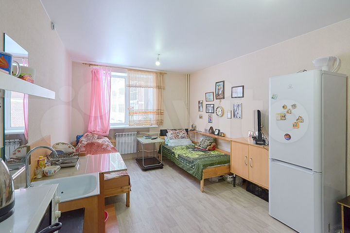 Апартаменты-студия, 22,7 м², 2/4 эт.