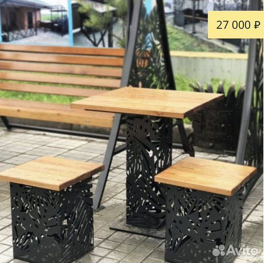 Скамья садовая лавка