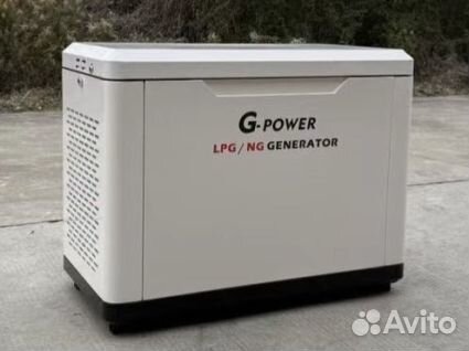 Газовый генератор 9 кВт g-powerSL9000SE3 с постоян