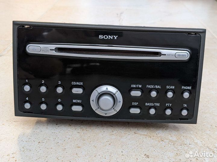 Автомагнитола mp3 sony CDX-FS214 Ford Focus 2