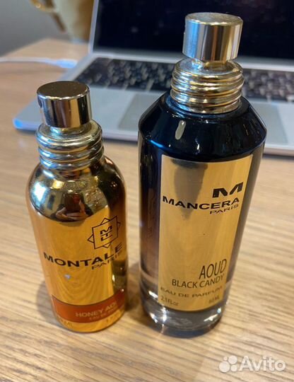 Montale Honey Aoud и Mancera Aoud black candy