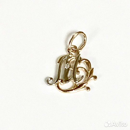 Золотая подвеска