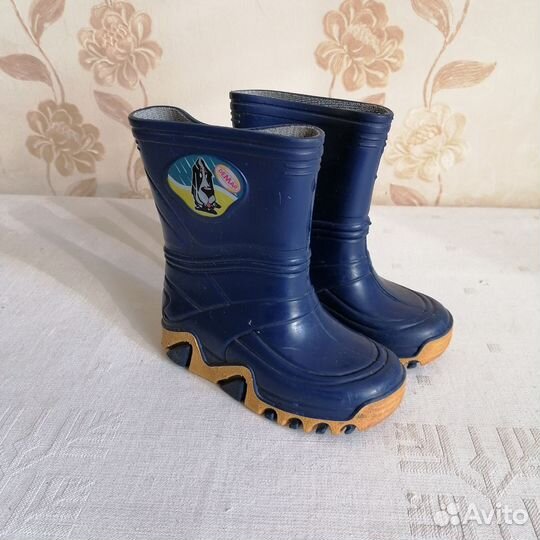 Сапоги резиновые детские 24-25рр