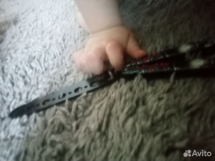 Тренировочный нож бабочка
