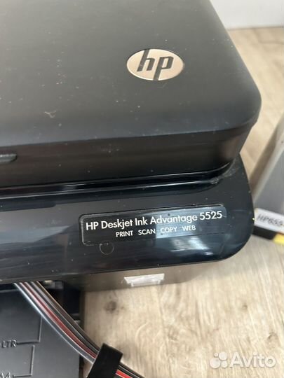 Мфу HP Deskjet Ink Advantage 5525 с снпч