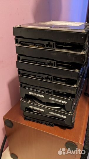 Жесткий диск Hdd Hitachi 1tb 5шт