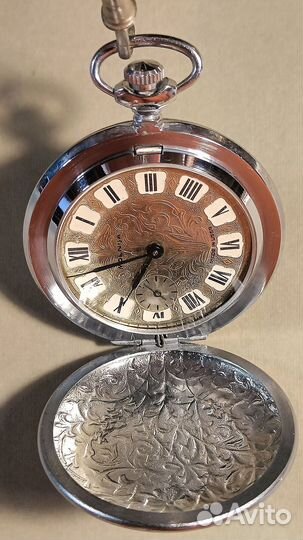 Часы карманные молния
