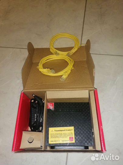 Беспроводной маршрутизатор dom. ru