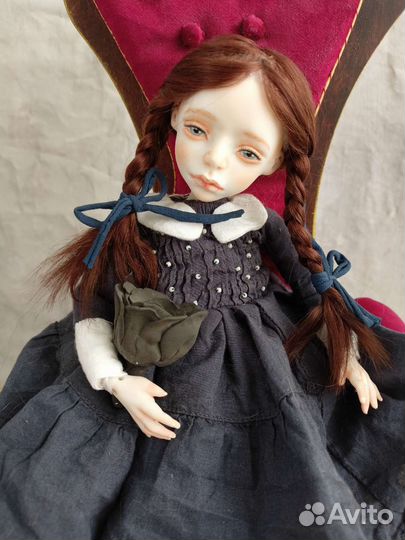 Куклы из фарфора,ручной работы