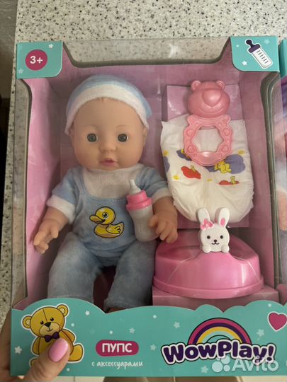 Кукла пупс новая