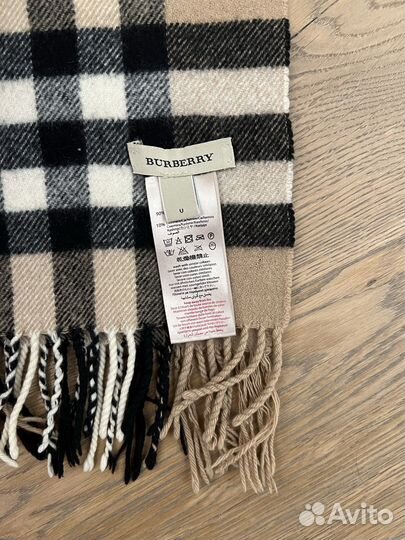 Шарф burberry оригинал