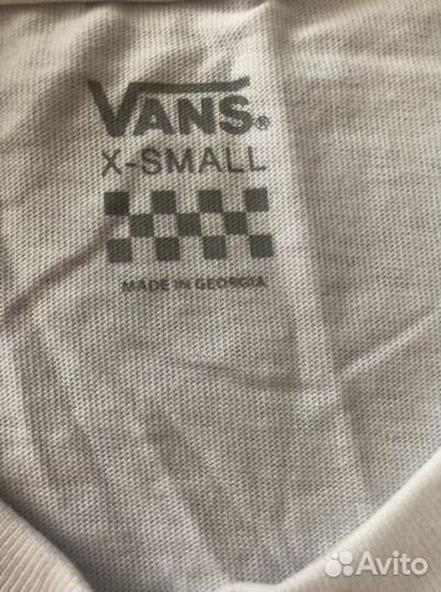 Лонгслив XS, футболка с длинным рукавом Vans