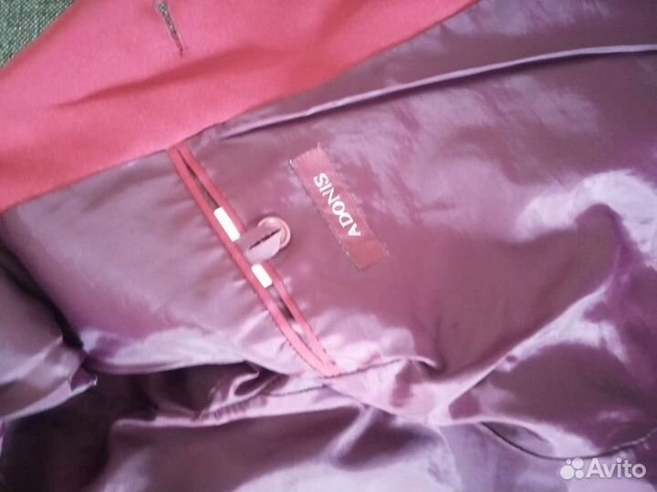 Школьный бордовый пиджак