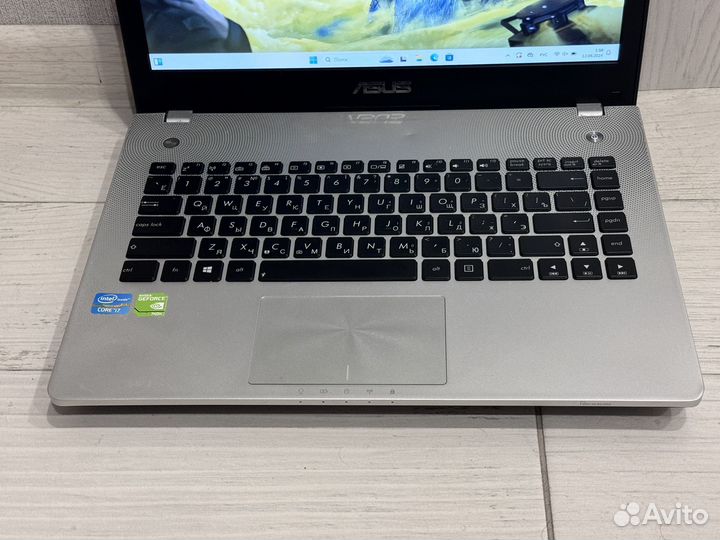 Игровой Asus - Core I7 3630QM/GTX740/16Гб/SSD