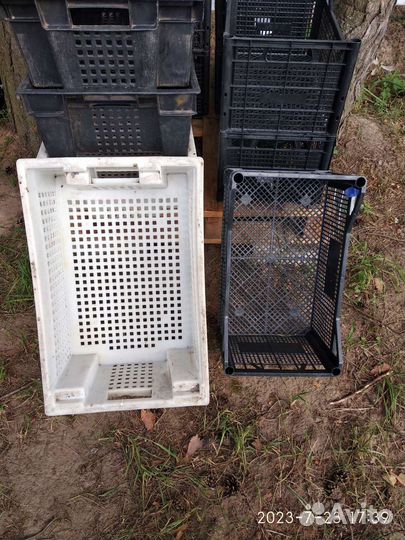 Пластиковые ящики бу