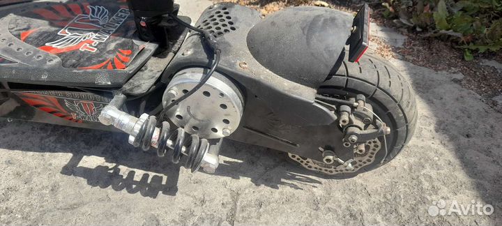 Самокат взрослый электрический бу