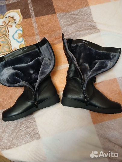 Сапоги женские зимние новые 41