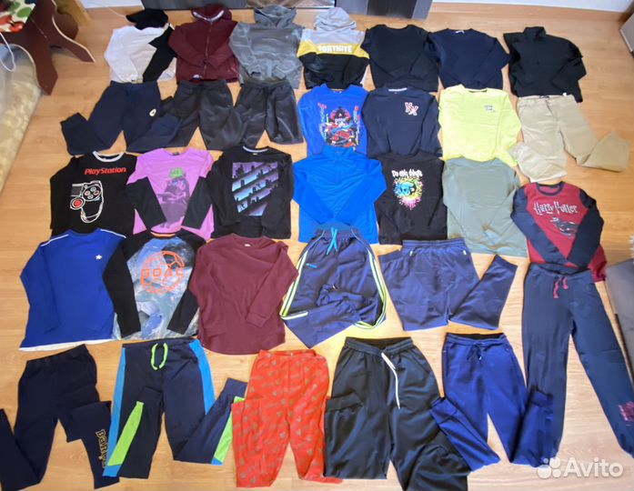 Штаны, толстовки и другое р.146