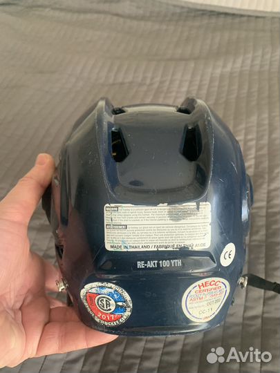 Шлем хоккейный детский bauer re akt 100