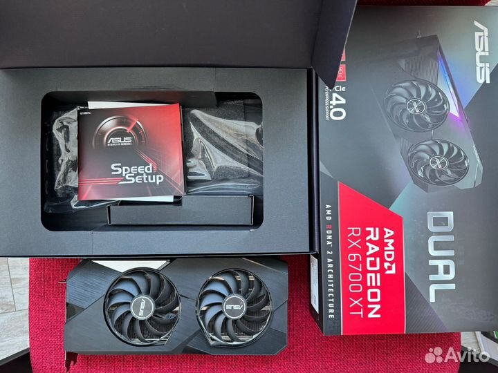 Видеокарта radeon rx6700xt 12gb