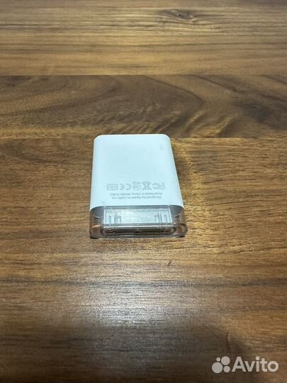 Переходник Apple 30-pin to SD Adapter оригинал
