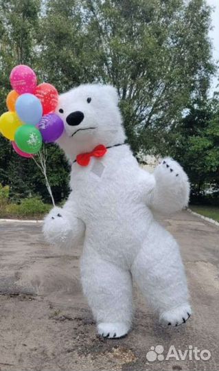 Белый Медведь Поздравительный