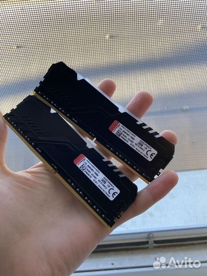 Оперативная память ddr4 hyperx fury 16gb