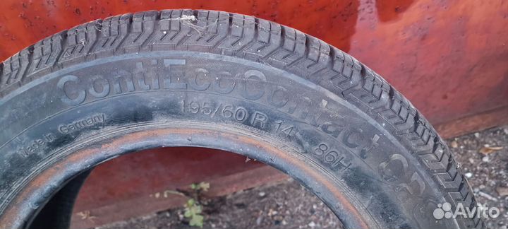 Continental ContiEcoContactCP 195/60 R14 86H
