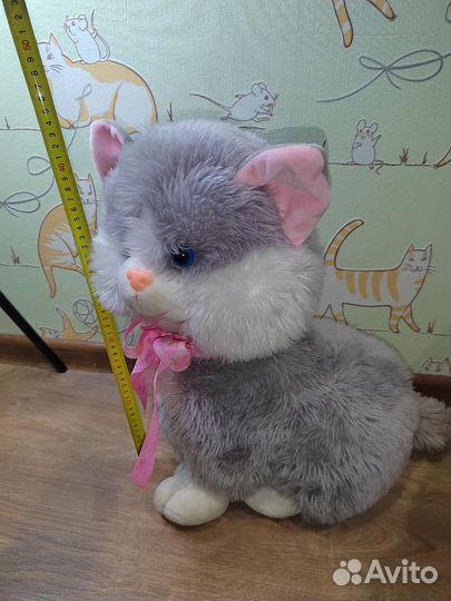 Мягкая игрушка кошка поющая