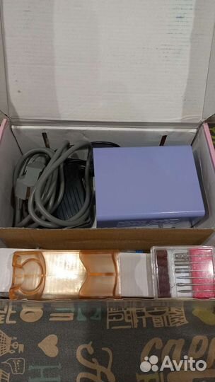 Аппарат для маникюра+лампа