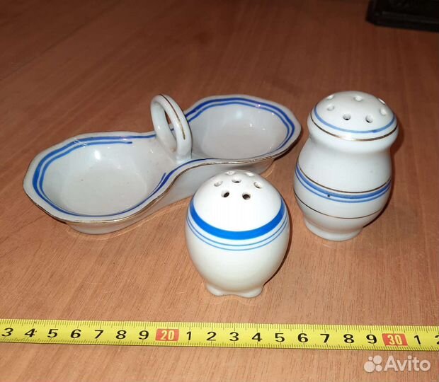 Фарфоровые солонки, перечницы, Корея, винтаж