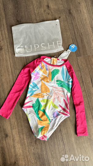 Купальник с длинным рукавом на девочку Cupshe