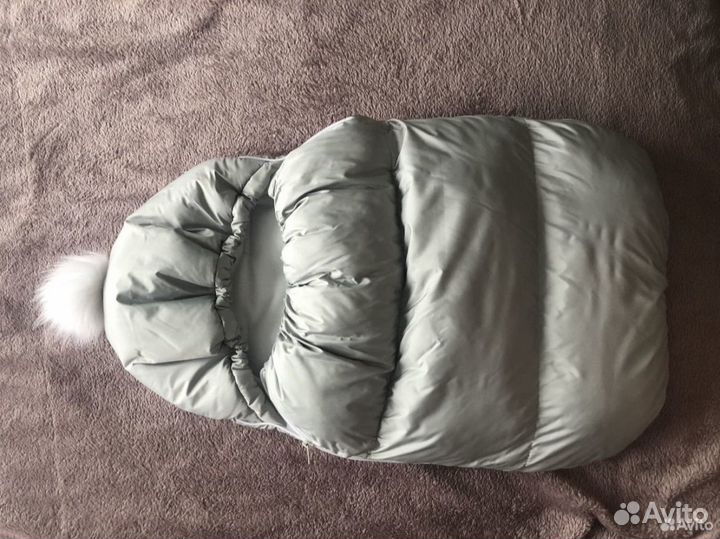 Зимний конверт в коляску