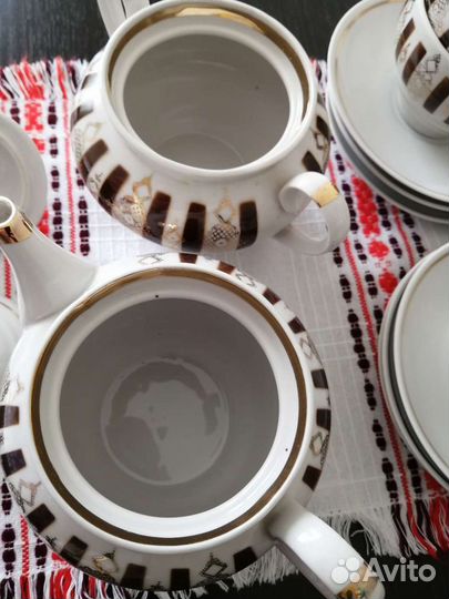 Чайный сервиз Городницкий фарфоровый завод СССР