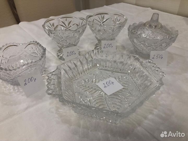 Посуда из хрусталя и стекла