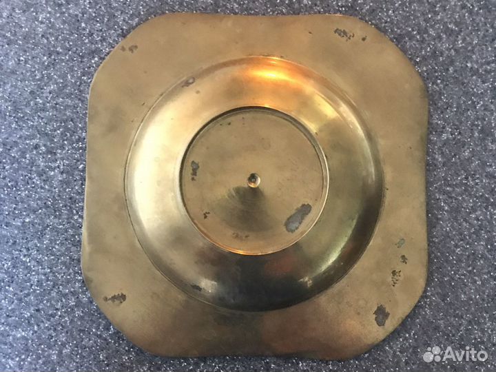 Пепельница винтажная Индия латунь