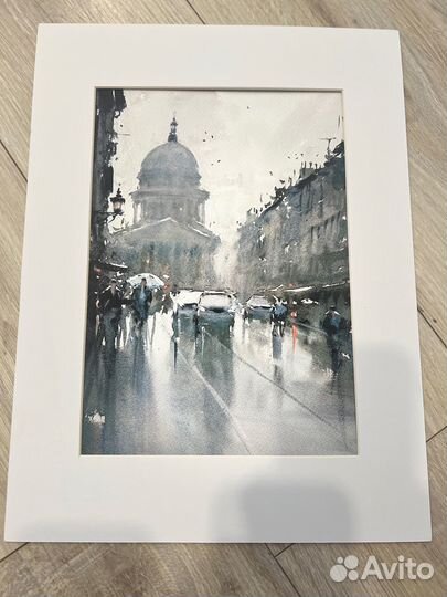 Картина акварель