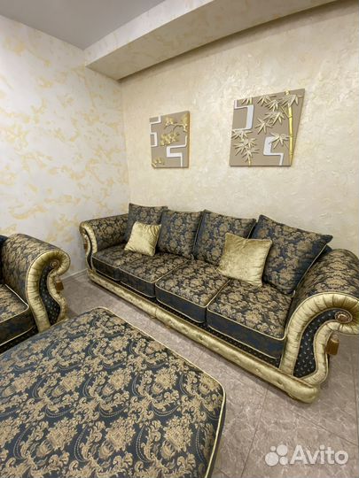 Диван кресло и пуф