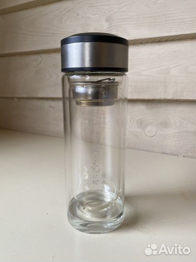 Термос стеклянный