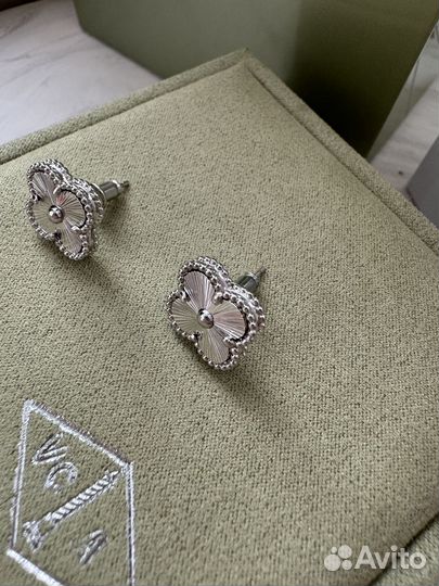 Серьги Van cleef
