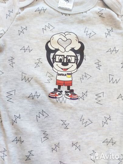Боди с коротким рукавом Disney 86-92
