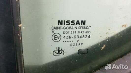 Дверь задняя левая nissan navara D40 (80X05FG01)